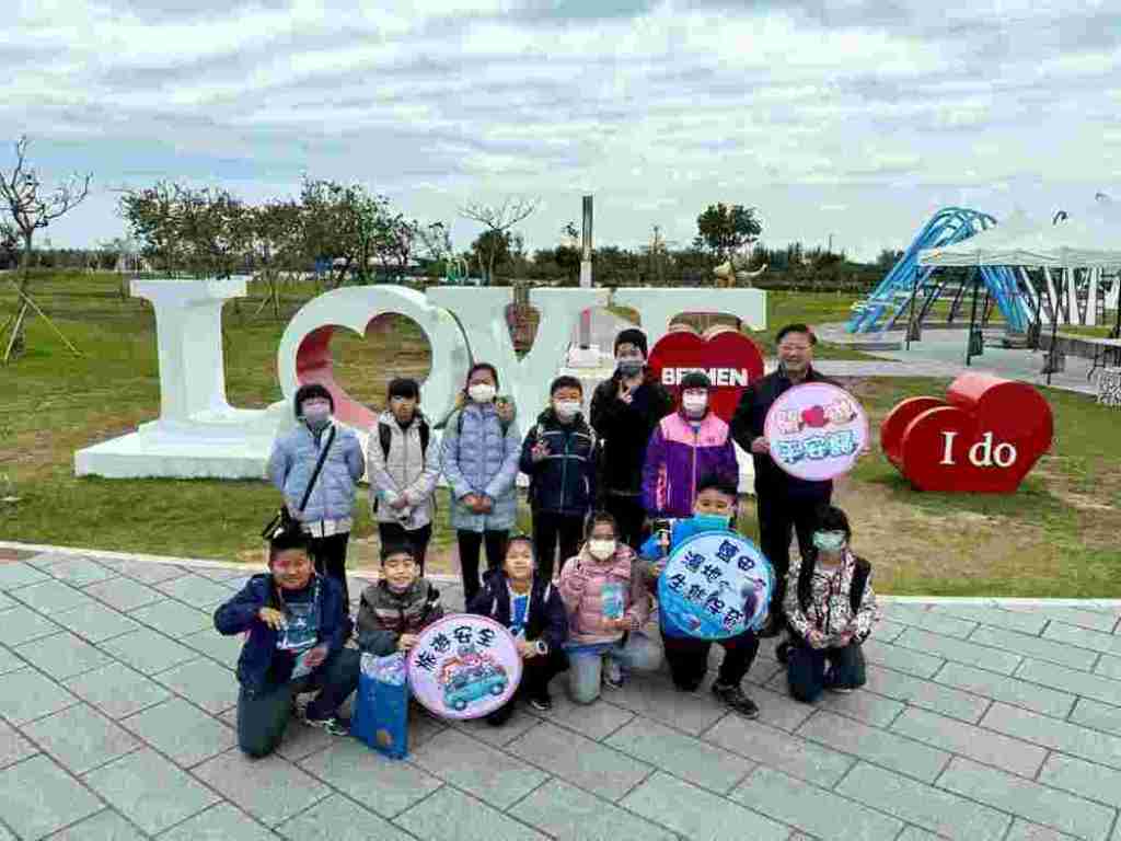 旅遊安全從小扎根 雲管處「鹽田濕地開心遊」百位學童熱情參與