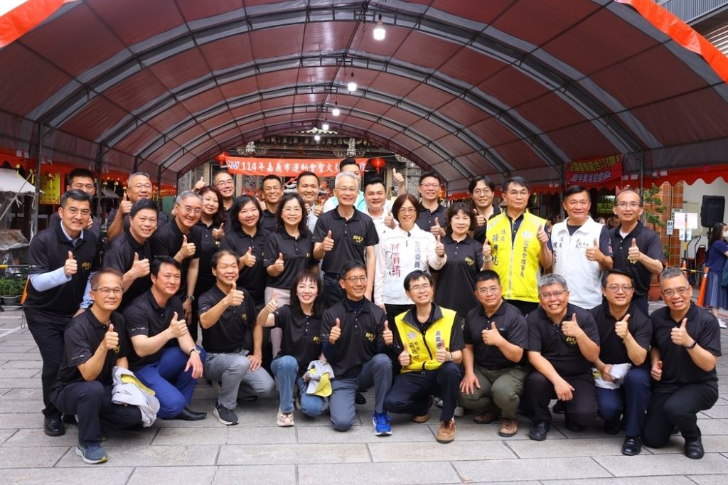 嘉義市運動會聖火引燃 薪火相傳、傳遞運動精神