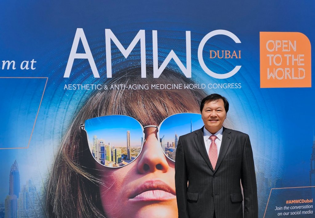 世界美容醫學大會AMWC 王正坤醫師呼籲台灣正視玻尿酸降解酶長期缺口